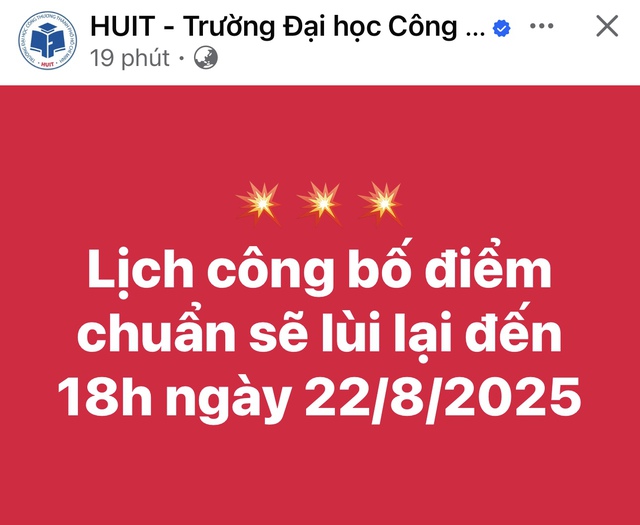 Nhiều trường ĐH dời lịch công bố điểm chuẩn sang 22.8 - Ảnh 2.