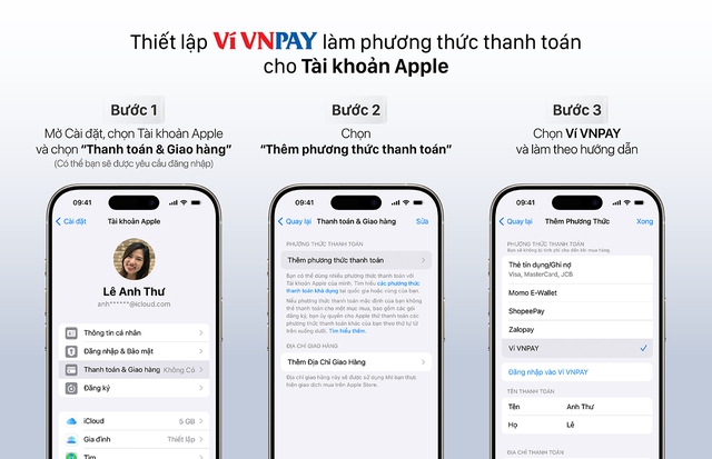 Ví VNPAY trở thành phương thức thanh toán cho App Store và dịch vụ Apple tại VN - Ảnh 2.