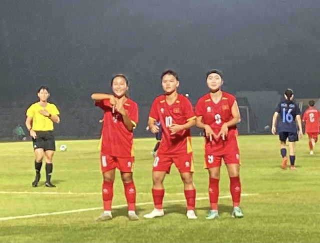 Việt Nam thắng đậm Campuchia 5-0 ở trận mở màn U.16 nữ Đông Nam Á- Ảnh 2.