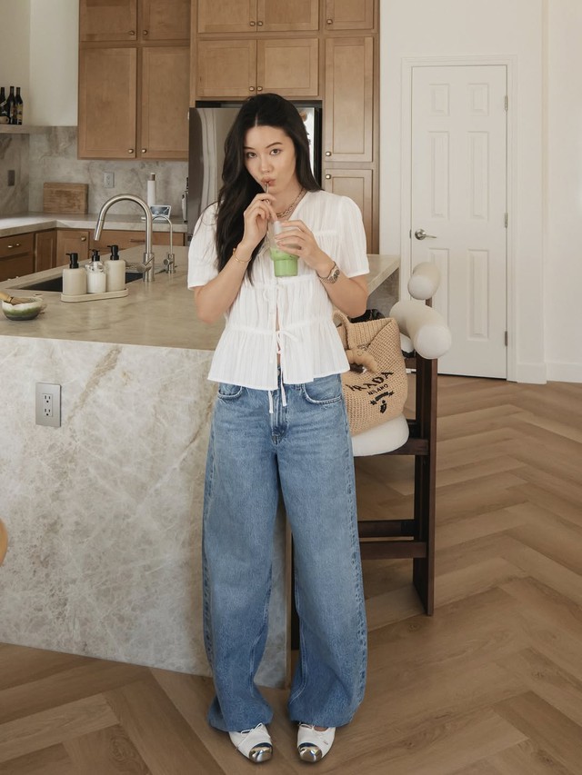Xu hướng quần jeans đẹp nhất mùa này - Ảnh 3.
