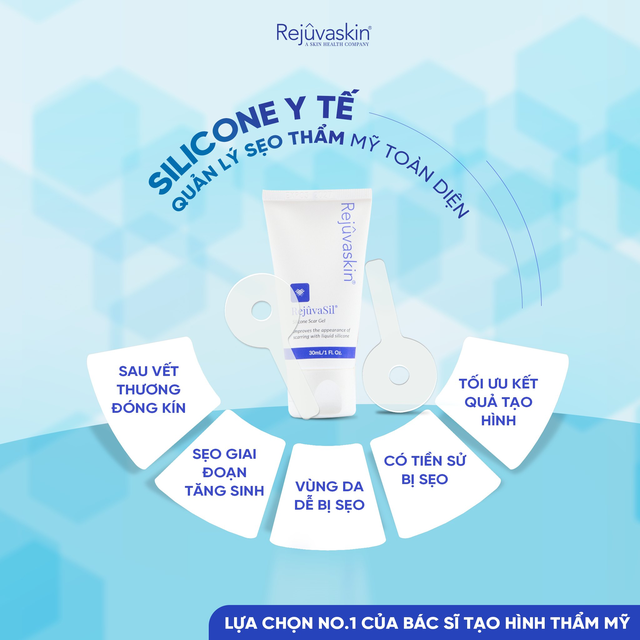 Trợ thủ ngày hậu phẫu – sẹo nhanh lành, nhanh hồi phục với RejuvaSil và Scar FX- Ảnh 4. Trợ thủ ngày hậu phẫu – sẹo nhanh lành, nhanh hồi phục với RejuvaSil và Scar FX- Ảnh 4.