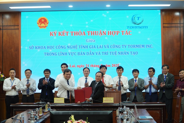 Gia Lai ký kết hợp tác phát triển bán dẫn và trí tuệ nhân tạo - Ảnh 1.