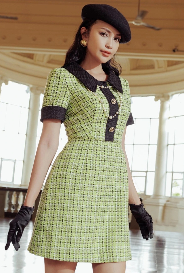 Váy ngắn và trang phục tweed tiếp tục dẫn đầu xu hướng mùa thu- Ảnh 10.