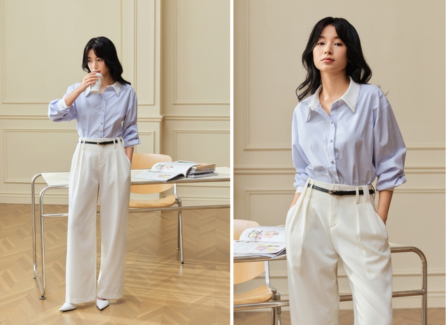 Những set đồ công sở trẻ trung nhưng vẫn giữ phong thái chuyên nghiệp- Ảnh 5.