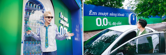 Từ bãi gửi xe trở thành lối vào tiệc sảng khoái bất tận của Heineken 0.0- Ảnh 3. Từ bãi gửi xe trở thành lối vào tiệc sảng khoái bất tận của Heineken 0.0- Ảnh 3.
