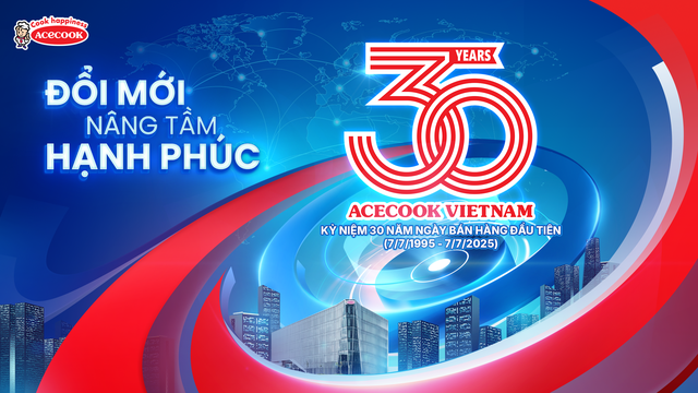 30 năm Acecook Việt Nam: Câu chuyện ẩm thực và niềm hạnh phúc ‘xây’ từ thương hiệu - Ảnh 3.