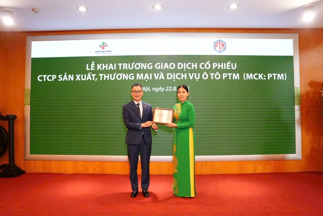Công ty cổ phần SX-TM-DV Ô tô PTM chính thức khai trương giao dịch trên sàn UPCoM - Ảnh 2.