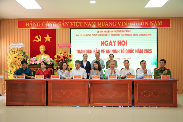 TP.HCM: Phường Nhiêu Lộc lan tỏa phong trào toàn dân bảo vệ an ninh Tổ quốc - Ảnh 1.