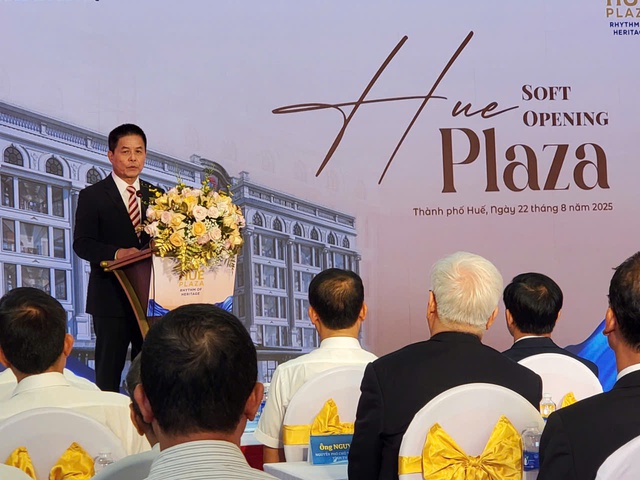 Đưa vào vận hành kỹ thuật Hue Plaza - điểm đến mới tại Huế- Ảnh 2. Đưa vào vận hành kỹ thuật Hue Plaza - điểm đến mới tại Huế- Ảnh 2.