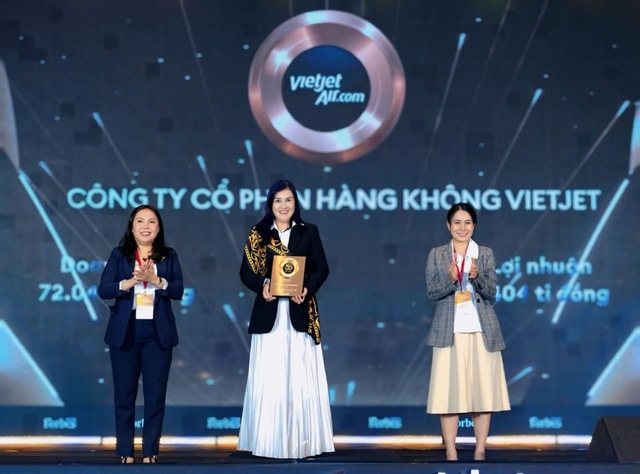Forbes vinh danh Vietjet trong Top 50 Công ty niêm yết tốt nhất Việt Nam 2025 - Ảnh 1.