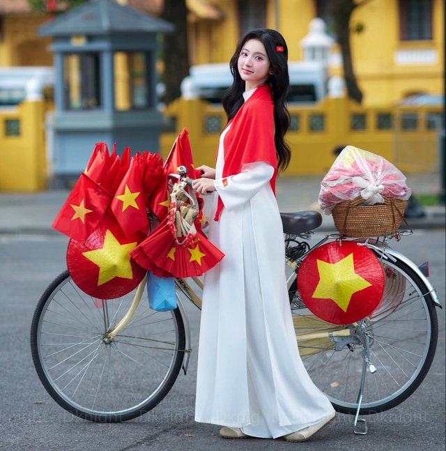 Chủ đề chụp ảnh yêu nước được ưa chuộng, thợ chụp ‘chạy sô’ kiếm tiền triệu - Ảnh 1.