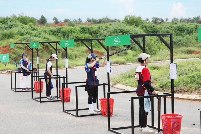 Bắn súng đĩa bay và Kickboxing khuấy động Sports Festival tại NovaWorld Phan Thiet - Ảnh 1.