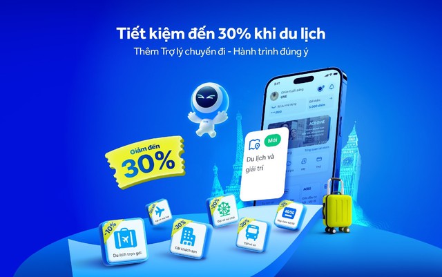 Du lịch 2.9 thảnh thơi cùng hệ sinh thái du lịch và giải trí trên ACB ONE - Ảnh 1.