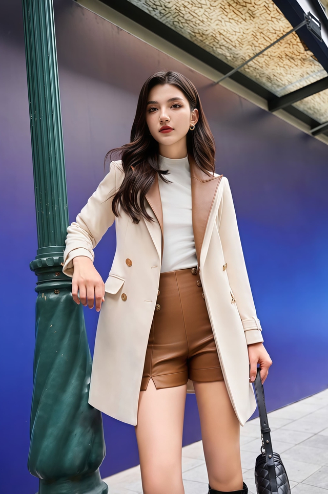 Chạm khẽ vào thu với áo măng tô nhẹ nhàng- Ảnh 4.