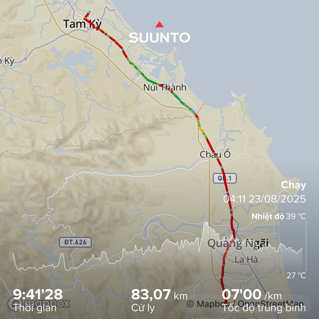 'Dị nhân' chạy bộ xuyên Việt: Đã hoàn thành nửa chặng đường hơn 800 km - Ảnh 2.