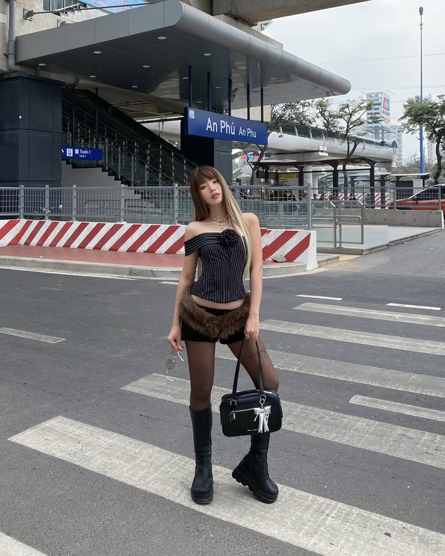 'Chạm' đến sự sang trọng với quần tất đen - Ảnh 4.