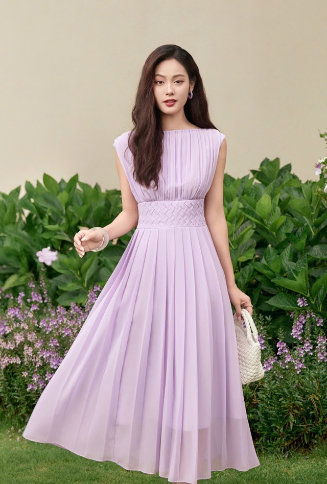 Đẹp dịu dàng mà vẫn cá tính, chọn ngay kiểu váy midi cho mùa này - Ảnh 2.