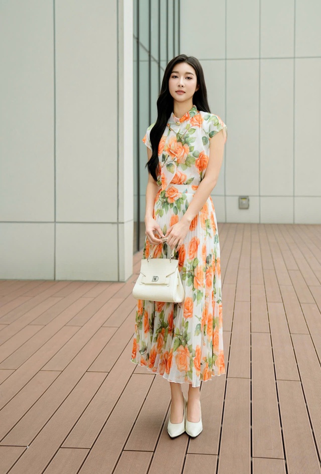 Đẹp dịu dàng mà vẫn cá tính, chọn ngay kiểu váy midi cho mùa này - Ảnh 3.