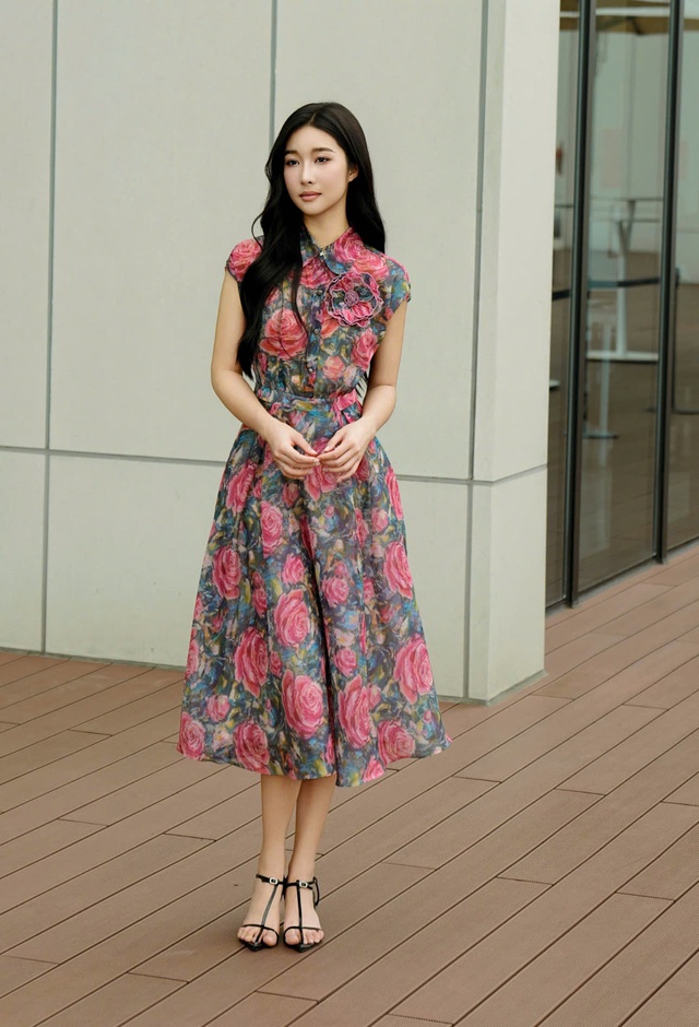 Đẹp dịu dàng mà vẫn cá tính, chọn ngay kiểu váy midi cho mùa này - Ảnh 7.