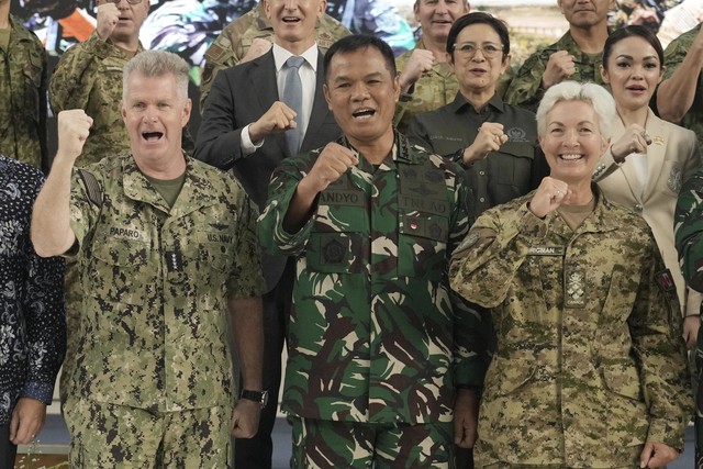 Mỹ, Indonesia tập trận Siêu lá chắn Garuda 'lớn nhất từ trước đến nay' - Ảnh 1.