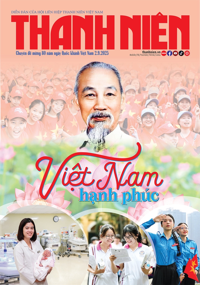 Ấn phẩm đặc biệt chào mừng Quốc khánh Việt Nam 2 . 9 Trên báo Thanh Niên - Ảnh 1. Ấn phẩm đặc biệt chào mừng Quốc khánh Việt Nam 2 . 9 Trên báo Thanh Niên - Ảnh 1.
