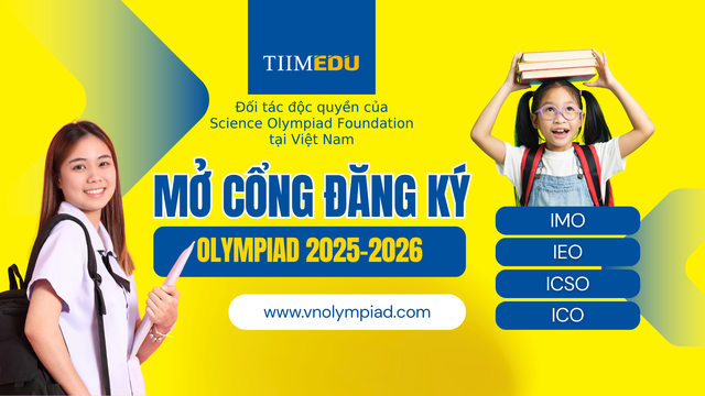 Olympic Quốc tế 2025 ch&iacute;nh thức mở cổng đăng k&yacute;: IMO, IEO, ICSO, ICO - Ảnh 1.