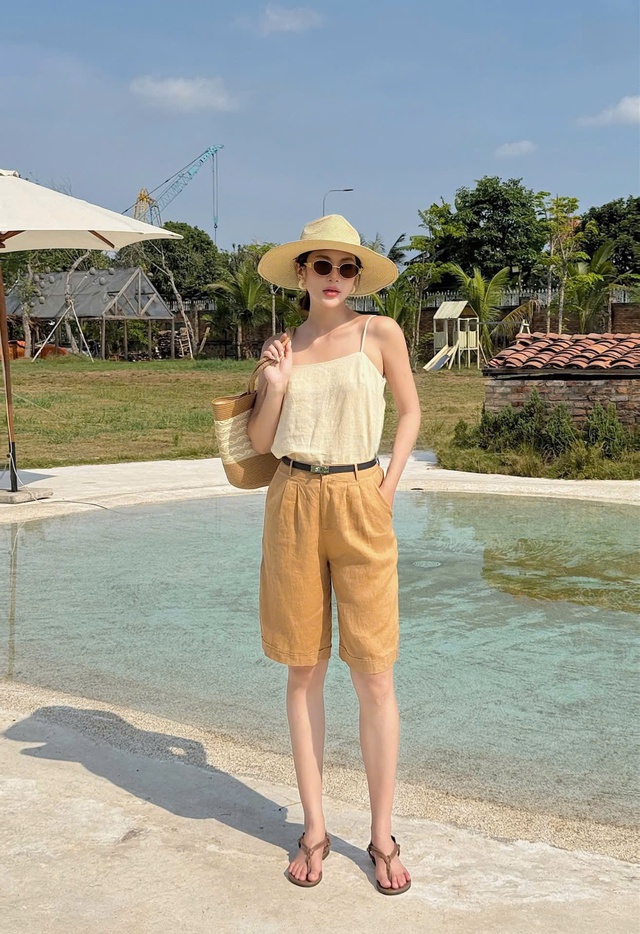 Đắm chìm trong mùa hè qua từng thớ vải linen nhẹ tênh - Ảnh 4.