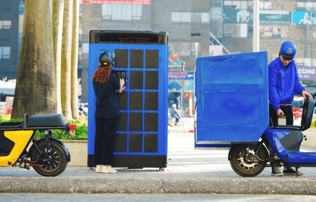 Cuộc đua trạm đổi pin: Bước ngoặt mới cho thị trường xe máy điện? - Ảnh 1.