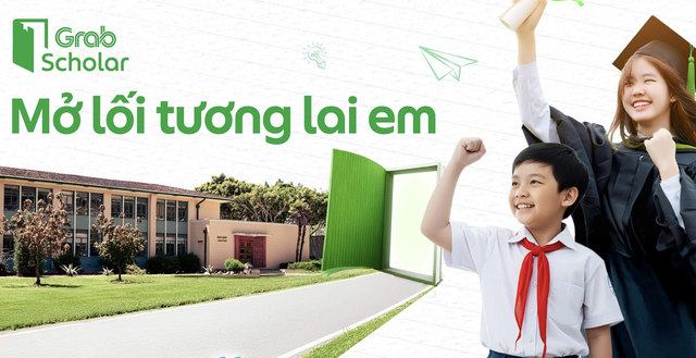 Grab triển khai chương trình học bổng GrabScholar dành cho học sinh, sinh viên - Ảnh 1.