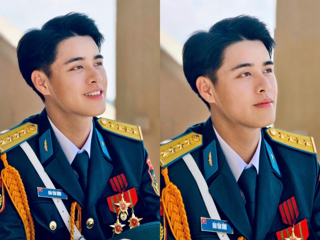 Danh tính nam quân nhân điển trai được nhận xét có nét giống Noo Phước Thịnh - Ảnh 1.