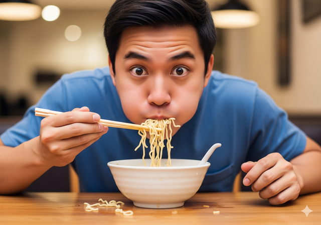 Thói quen ăn nhanh gây nhiều tác hại, bác sĩ chỉ cách ăn đúng - Ảnh 1.