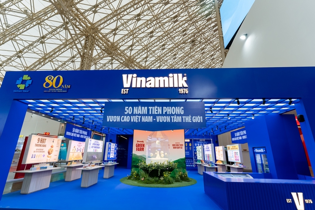 Gian hàng của Vinamilk tạo dấu ấn nổi bật tại Triển lãm Thành tựu Đất nước- Ảnh 1. Gian hàng của Vinamilk tạo dấu ấn nổi bật tại Triển lãm Thành tựu Đất nước- Ảnh 1.