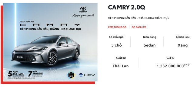 Xe sedan hạng D bán chạy nhất Việt Nam âm thầm tăng giá - Ảnh 2.