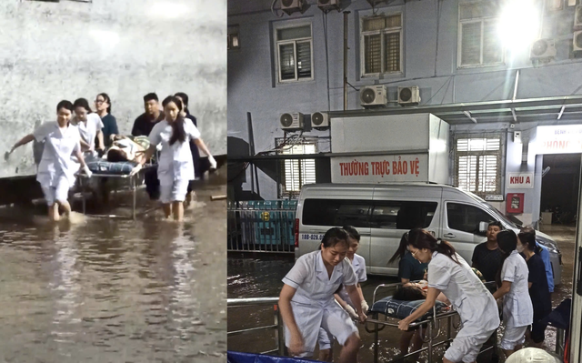 Đẻ rơi con trên taxi giữa mưa lũ , mẹ bầu gửi lời tri ân đến bệnh viện - Ảnh 1. Đẻ rơi con trên taxi giữa mưa lũ , mẹ bầu gửi lời tri ân đến bệnh viện - Ảnh 1.