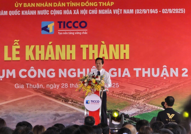Đồng Tháp khánh thành CCN Gia Thuận 2, mở rộng cực tăng trưởng phía đông- Ảnh 2. Đồng Tháp khánh thành CCN Gia Thuận 2, mở rộng cực tăng trưởng phía đông- Ảnh 2.