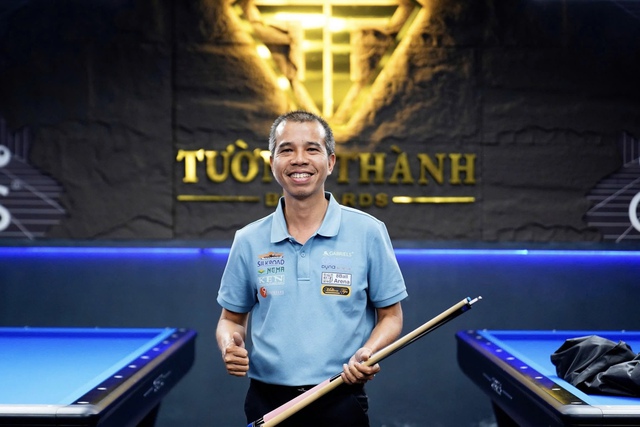 Billiards: Trần Quyết Chiến thắng liên tục, giành vé vào vòng knock-out- Ảnh 1. Billiards: Trần Quyết Chiến thắng liên tục, giành vé vào vòng knock-out- Ảnh 1.