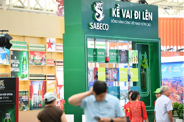 SABECO kỷ niệm 150 năm, lan tỏa cảm hứng tại Triển lãm Thành tựu đất nước 2025 - Ảnh 1.