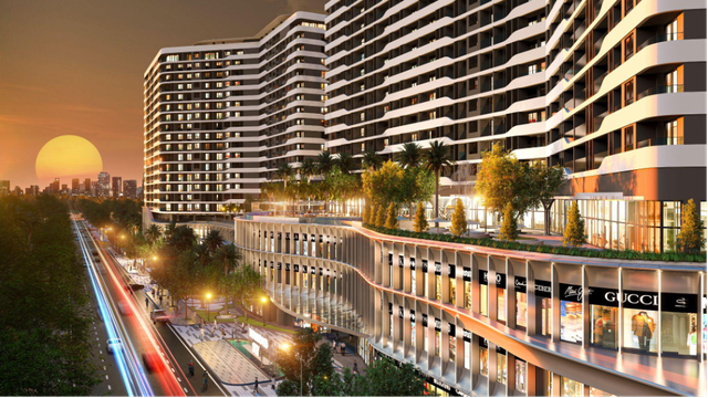 Diamond Sky: m&ocirc; h&igrave;nh phức hợp căn hộ, trung t&acirc;m thương mại-từ thế giới tới TP.HCM- Ảnh 2.
