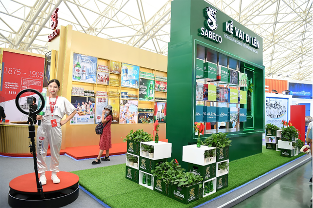 SABECO kỷ niệm 150 năm, lan tỏa cảm hứng tại Triển lãm Thành tựu đất nước 2025 - Ảnh 4.