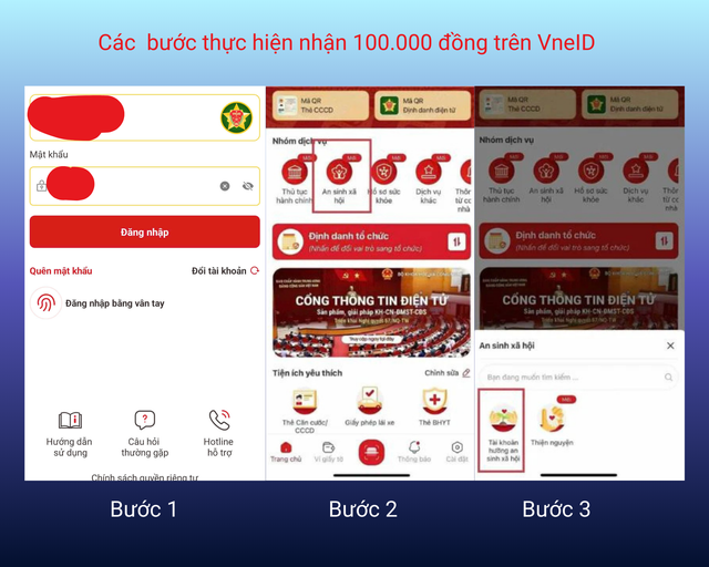 Người già, trẻ nhỏ nhận tiền tặng Quốc khánh 100.000 đồng thế nào? - Ảnh 1.