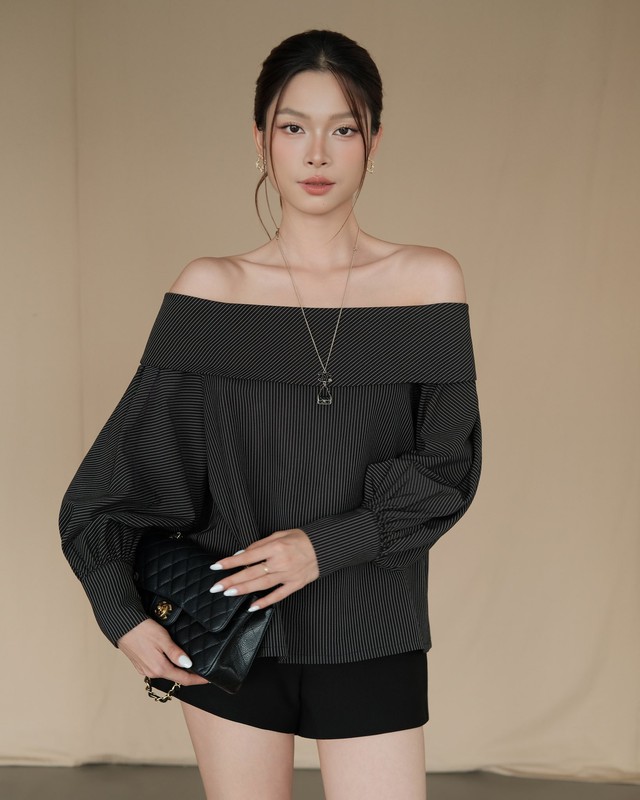 Vẻ đẹp quyến rũ từ những thiết kế hở vai- Ảnh 2.