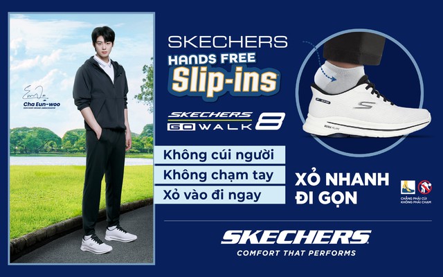 Skechers GOWalk 8 - Đồng hành mọi hành trình, êm ái từng bước chân- Ảnh 1. Skechers GOWalk 8 - Đồng hành mọi hành trình, êm ái từng bước chân- Ảnh 1.