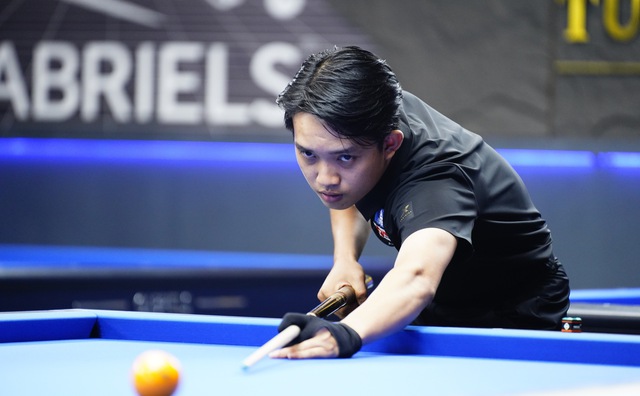 Billiards: Tay cơ trẻ Chiêm Hồng Thái ngược dòng kịch tính, giành chức vô địch - Ảnh 1.