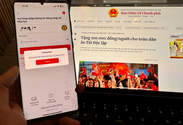 Nguyên nhân không đăng nhập được ứng dụng VNeID- Ảnh 1. Nguyên nhân không đăng nhập được ứng dụng VNeID- Ảnh 1.