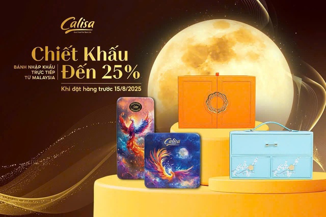 Calisa ra mắt hai bộ sưu tập độc quyền b&aacute;nh trung thu năm 2025. - Ảnh 1.
