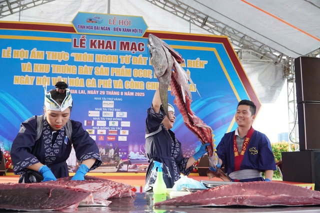 Khai mạc lễ hội Tinh hoa đại ngàn - biển xanh hội tụ- Ảnh 3.