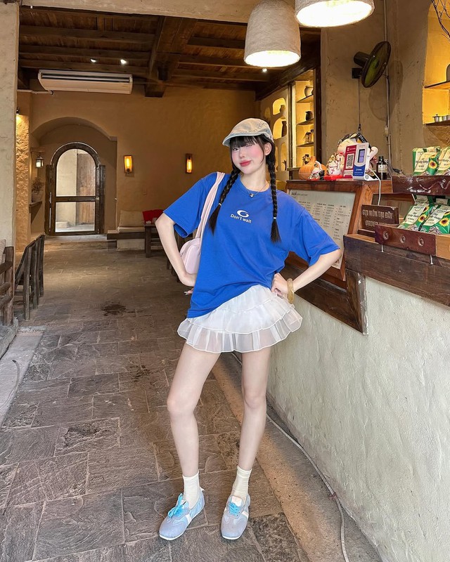 'Nữ hoàng' của mọi cuộc dạo phố gọi tên chân váy tầng- Ảnh 3.