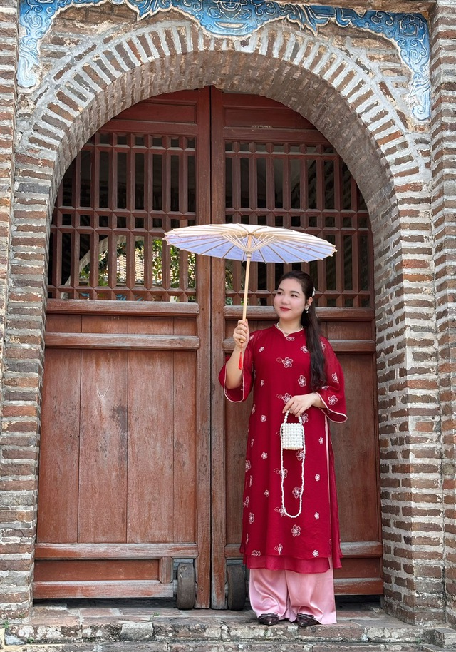 Áo dài bigsize dành riêng cho cô nàng ngoại cỡ - Ảnh 6.