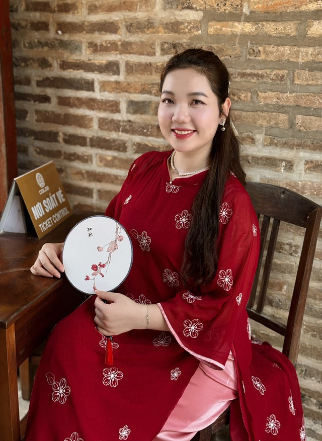 Áo dài bigsize dành riêng cho cô nàng ngoại cỡ - Ảnh 4.