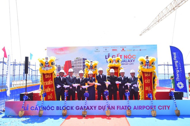 FIATO AIRPORT CITY cất nóc Block Galaxy và ký kết hợp tác xúc tiến thương mại- Ảnh 2.